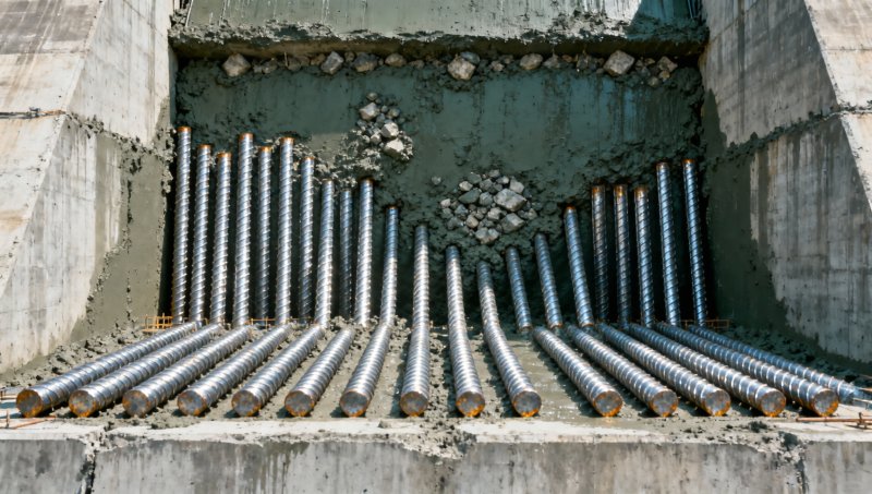How Steel Rod High Strength Grades Impact Concrete Crack Control in Large-Scale Hydropower Dams