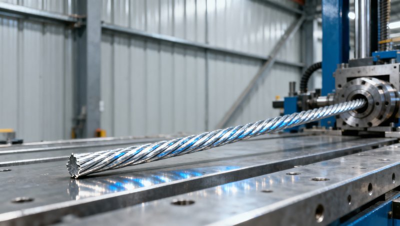 Zinc coated wire tensile strength loss after bending and recoiling