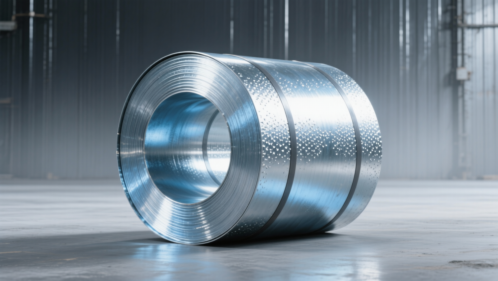 What causes premature white rust on galvanised sheet steel during storage