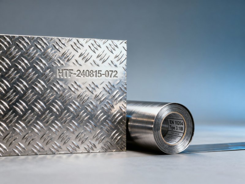 Stainless steel embossed plate supplier in Europe: How to verify material traceability?