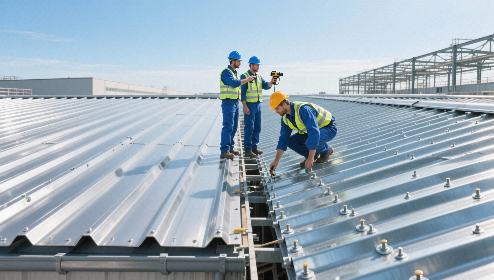 How to choose between standing seam and corrugated steel roofing for warehouses