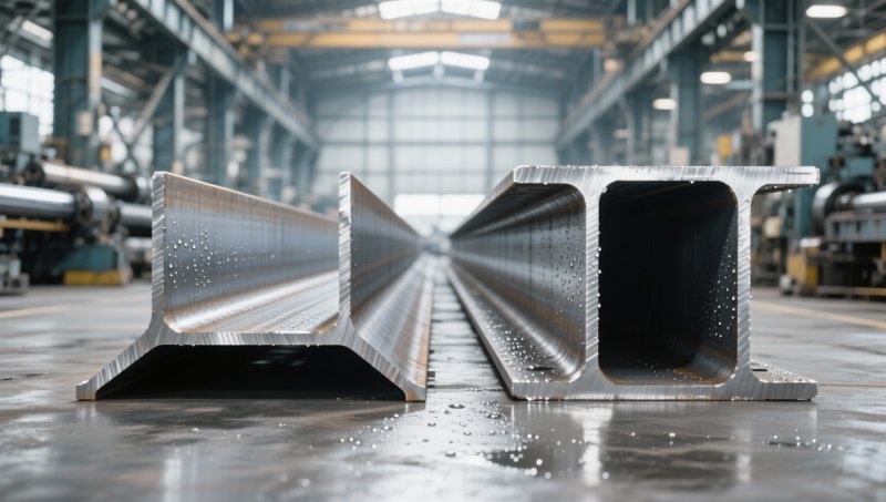 What’s the real difference between I beam and H beam in structural applications?