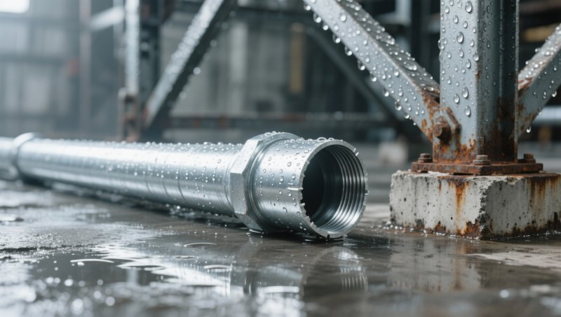 Why galvanized electrical conduit fails early in humid industrial sites