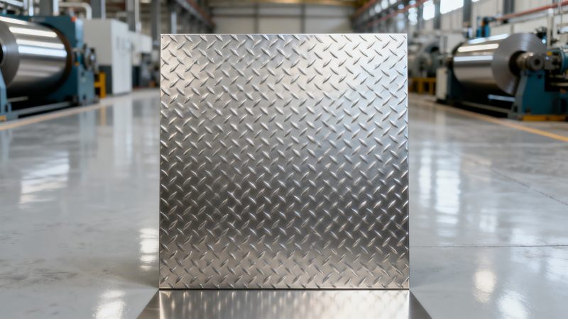 Stainless steel embossed plate looks uniform — until you check flatness across batches