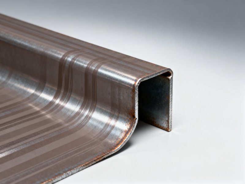 Galvanised sheet steel discoloration after bending: not a coating flaw, but a metallurgical signal