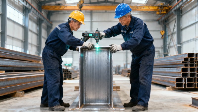 I beam weight charts assume ideal conditions—what your site crew actually sees