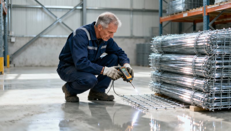 Wire products fatigue faster than expected—especially when stored near concrete floors