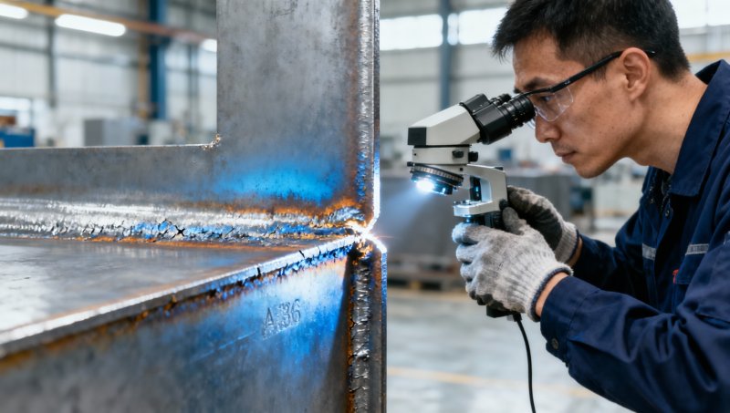 Steel plate galvanized post-fabrication often develops micro-cracks near weld zones Steel plate galvanized post-fabrication often develops micro-cracks near weld zones