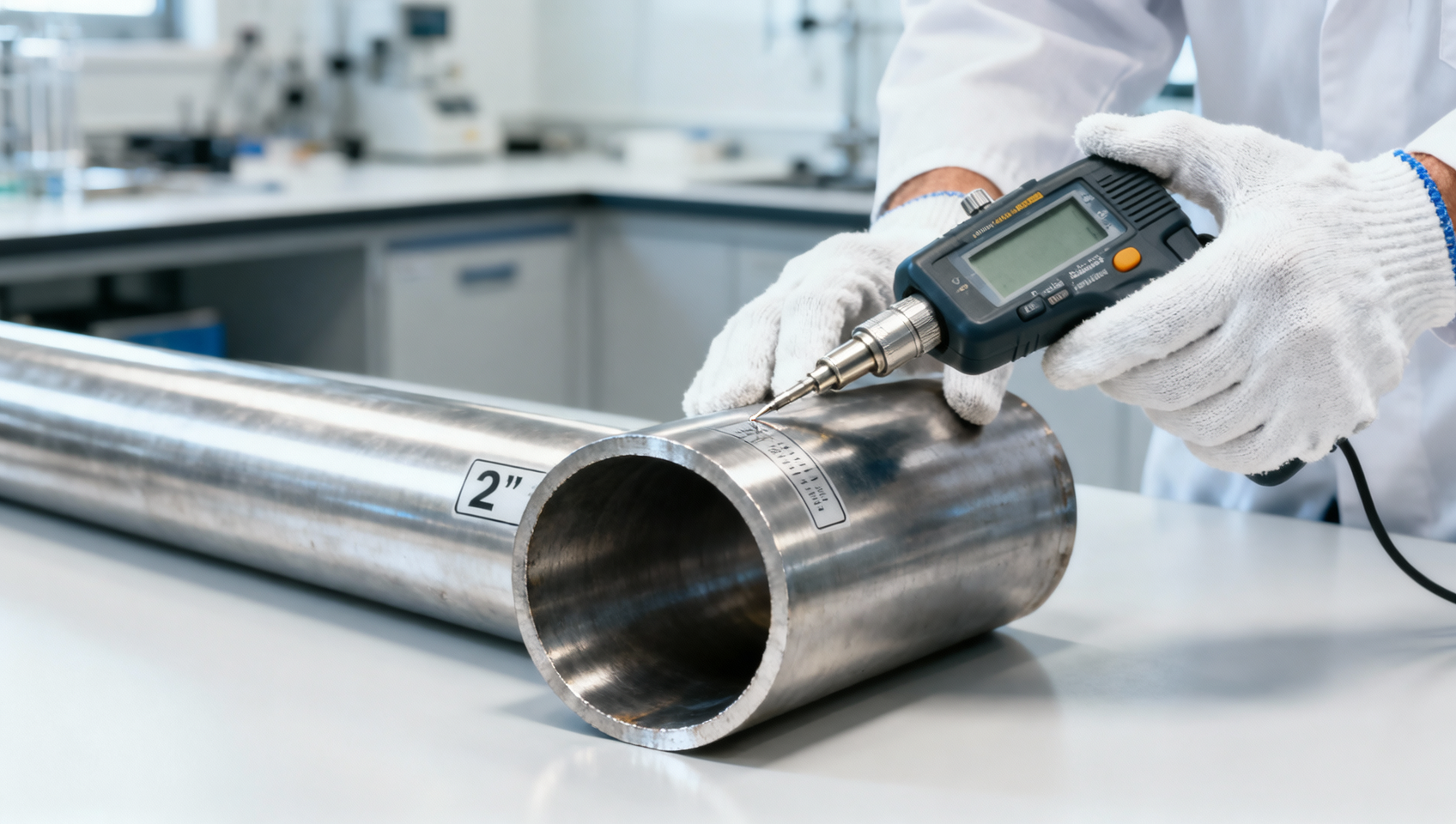 2 stainless pipe ordered as schedule 40 arrived as schedule 10 — how to verify before acceptance