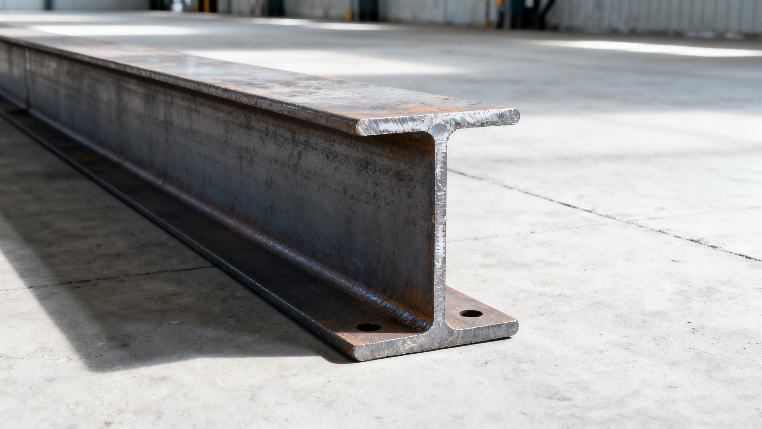 How to measure a steel beam when the mill mark is worn—and why tape alone won’t cut it