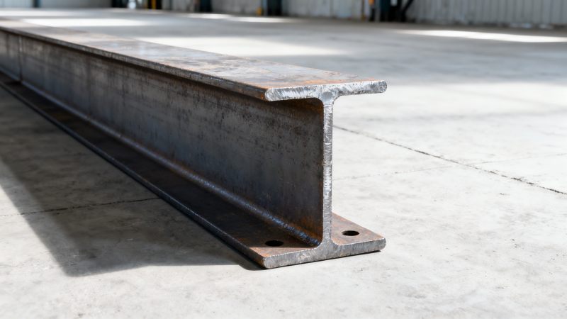 How to measure a steel beam when the mill mark is worn—and why tape alone won’t cut it