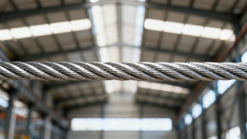 Steel wire rope fatigue life plummets if pre-stretching is skipped—even with certified breaking load Steel wire rope fatigue life plummets if pre-stretching is skipped—even with certified breaking load