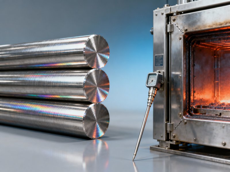 Stainless round bars bending unexpectedly? Check heat treatment consistency first