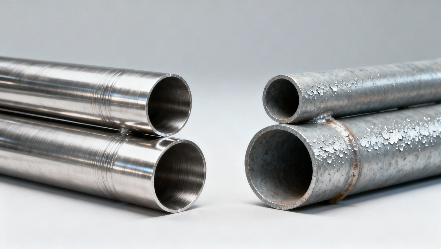 High strength stainless steel pipe vs. carbon alternatives — where does the break-even point lie?