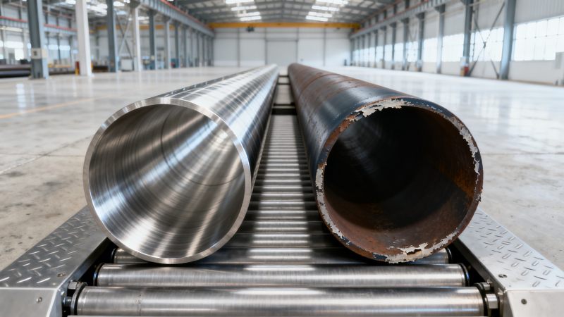 High strength stainless steel pipe vs