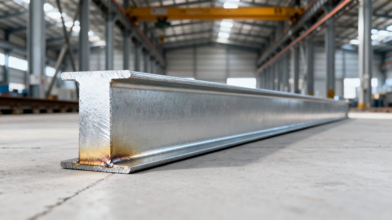 Hot dip galvanized steel beam: How much corrosion resistance is lost after cutting or welding?