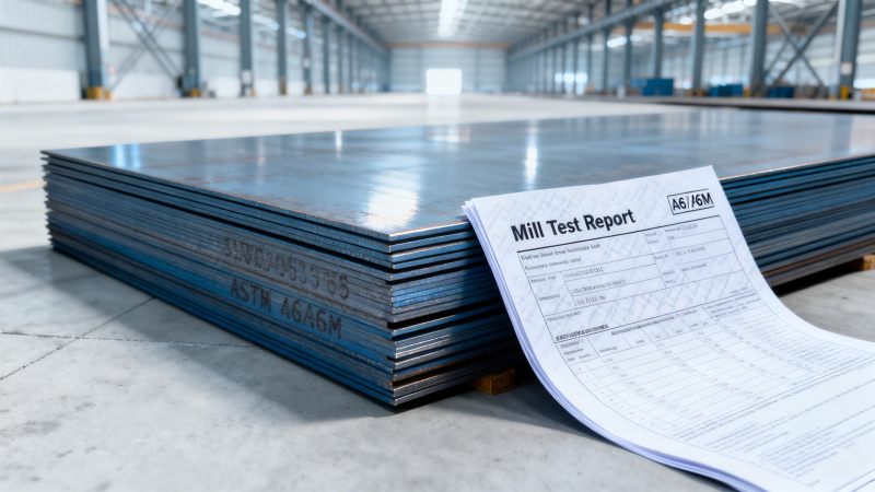 Carbon steel supplier: What documentation should accompany every shipment — and why mill test reports vary