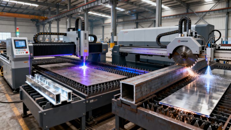 Structural steel cutting methods compared—accuracy vs. edge quality vs