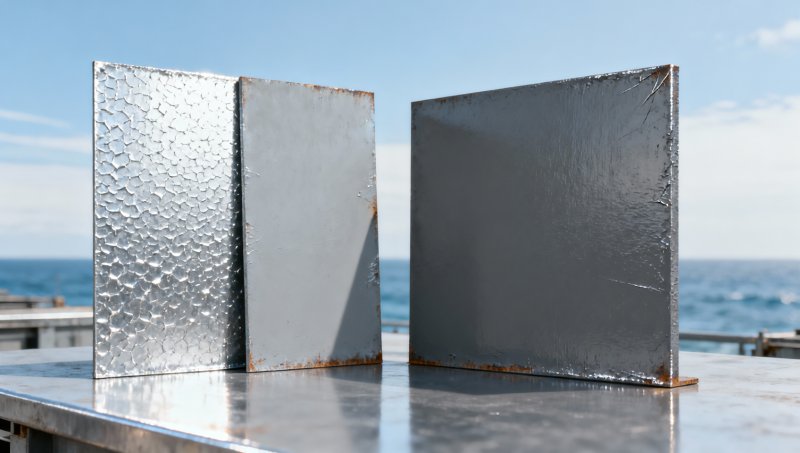 Galvanized sheet plate vs