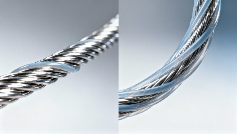 Coated stainless steel wire: Is the polymer layer protecting—or hiding—micro-cracks?