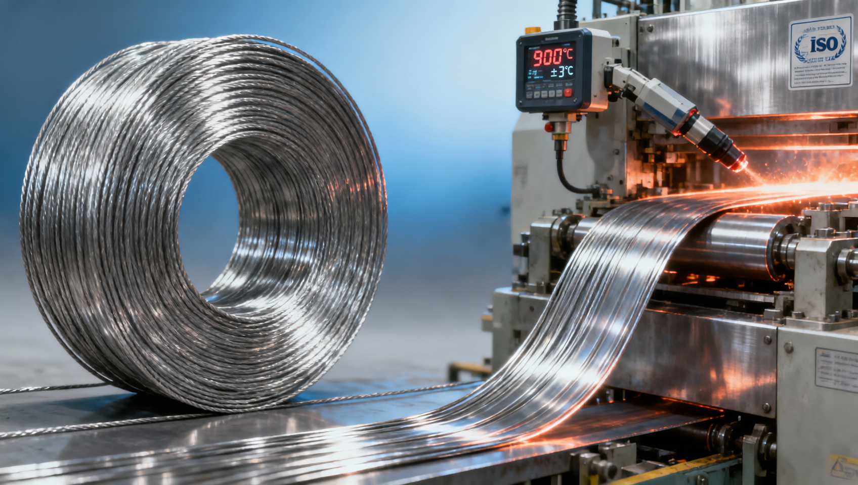 Steel metal wire with consistent ductility across batches—what process controls make it possible?