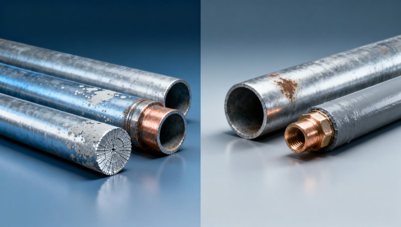 Industrial galvanized pipe isn’t always corrosion-resistant — here’s when it isn’t