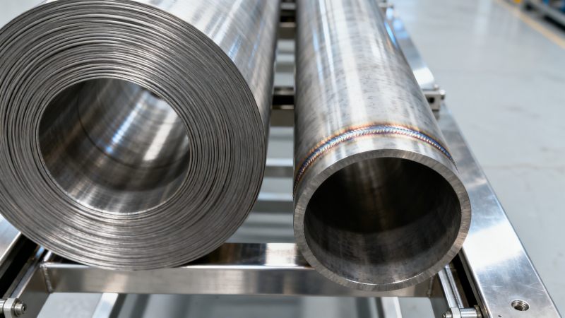 Stainless coil pipe vs