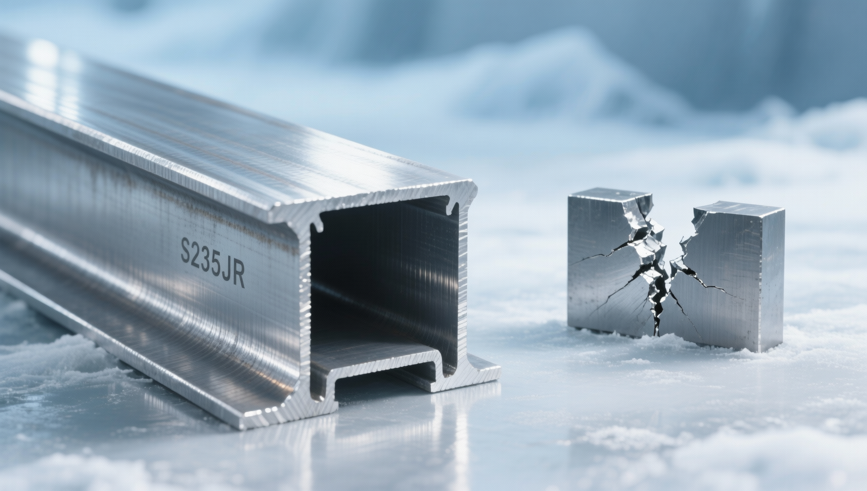 S235JR steel in low-temperature environments: At what point does impact toughness drop below EN 10025-2 requirements?
