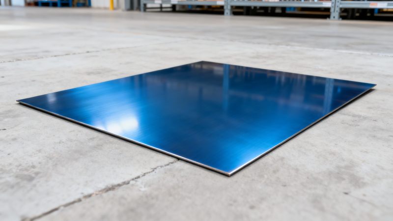 Blue Stainless Steel Plate: Is the Color a Sign of Oxide Layer Stability or Just Surface Treatment?