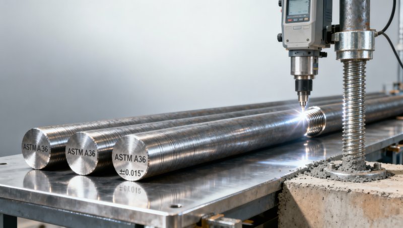 ASTM A36 round bar for warehouse construction: Common mismatch risks with foundation anchors