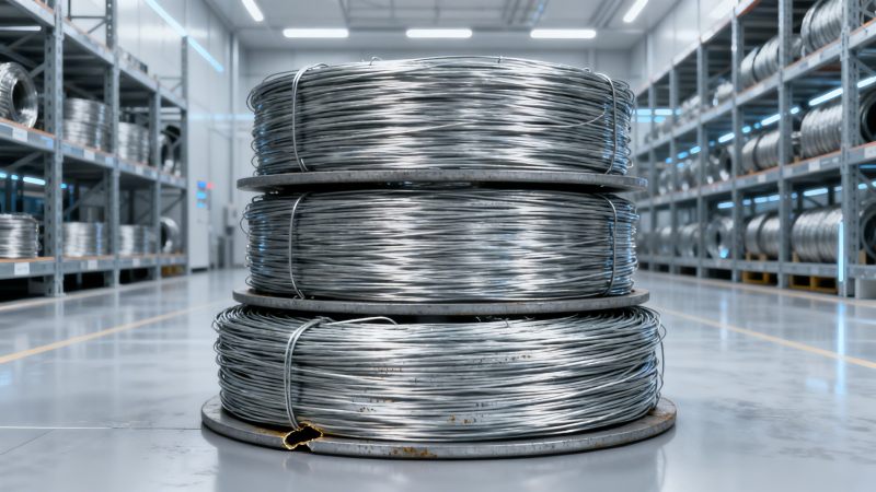 Steel wire coil storage mistakes that cause kinking and surface damage Steel wire coil storage mistakes that cause kinking and surface damage