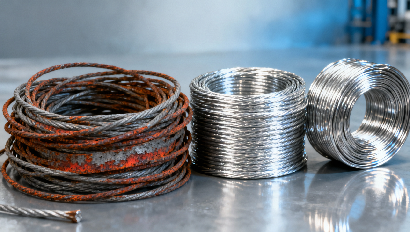 Ungalvanized steel wire looks cheaper upfront — but what hidden costs appear after installation?