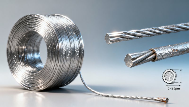 Galvanized stainless steel wire sounds redundant — but it solves a specific adhesion problem Galvanized stainless steel wire sounds redundant — but it solves a specific adhesion problem