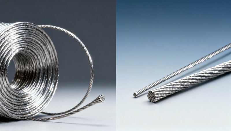 Hard drawn steel wire elongation drops sharply below 0