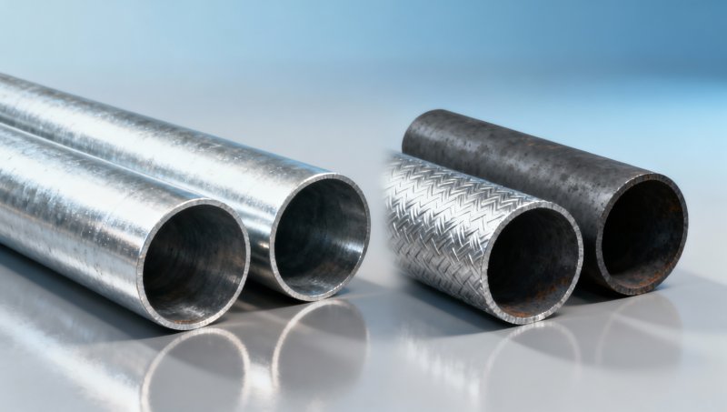 Industrial galvanized pipe vs