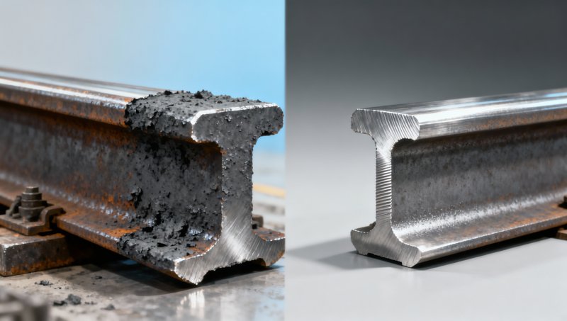 The black pipe isn’t always black — when mill scale removal reveals inconsistencies beneath
