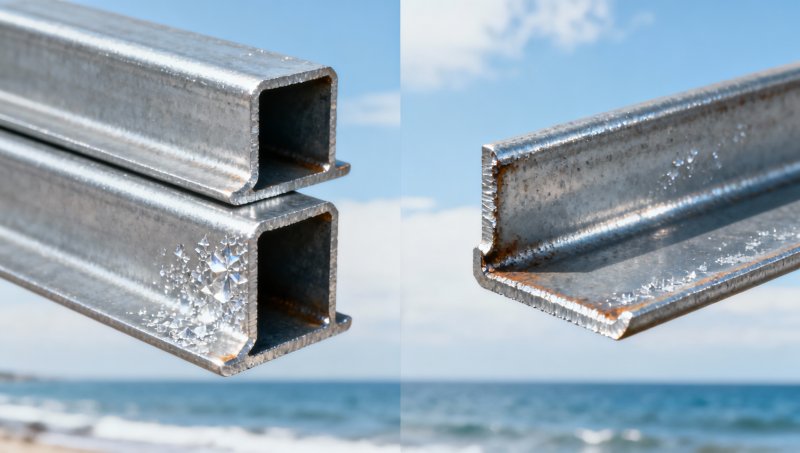 Angle galvanized used in coastal projects: Is 85μm coating thickness enough for 15-year service life?