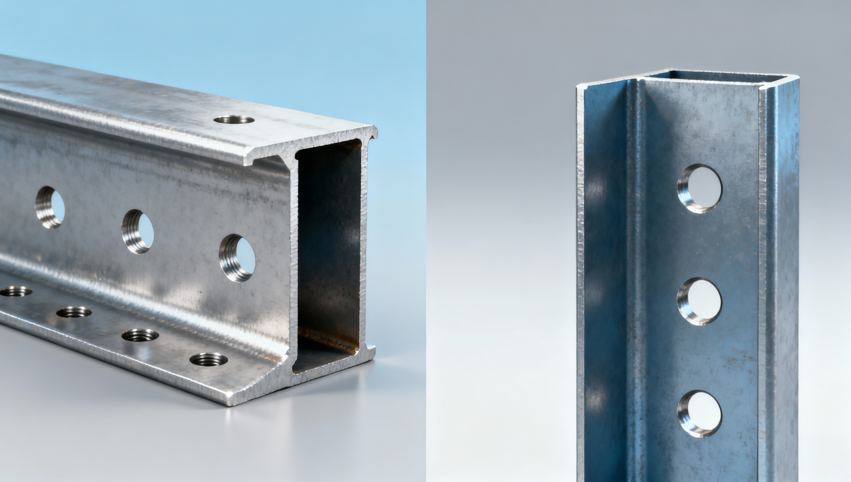 A36 angle strength specs assume full-section yield—what if you drill through the leg?