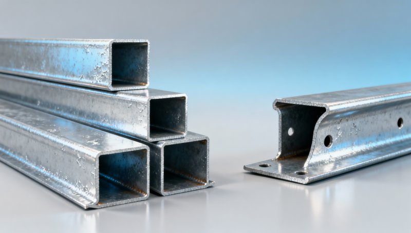 Can you substitute galv angle for stainless in non-marine industrial settings?