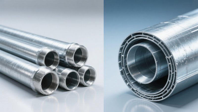 Galvanized electrical pipe vs