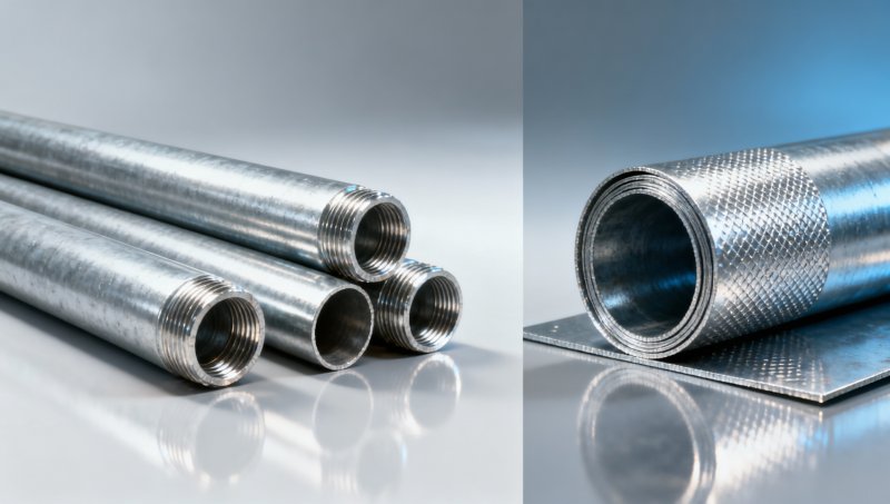 Galvanized electrical pipe vs