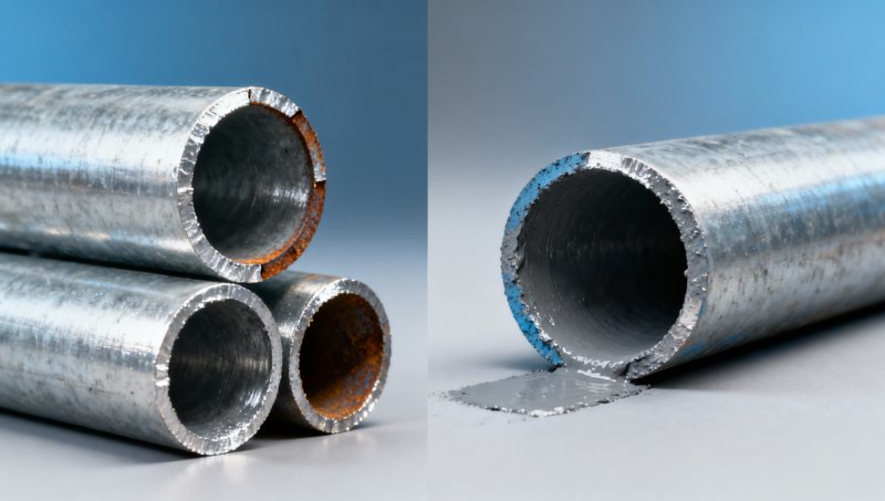 Galvanized metal conduit cut ends — should you re-seal even if only 10% of the coating is damaged?