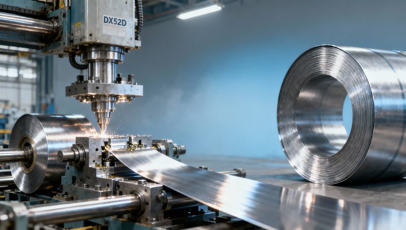 DX52D steel performs poorly in deep-drawing without proper lubrication control