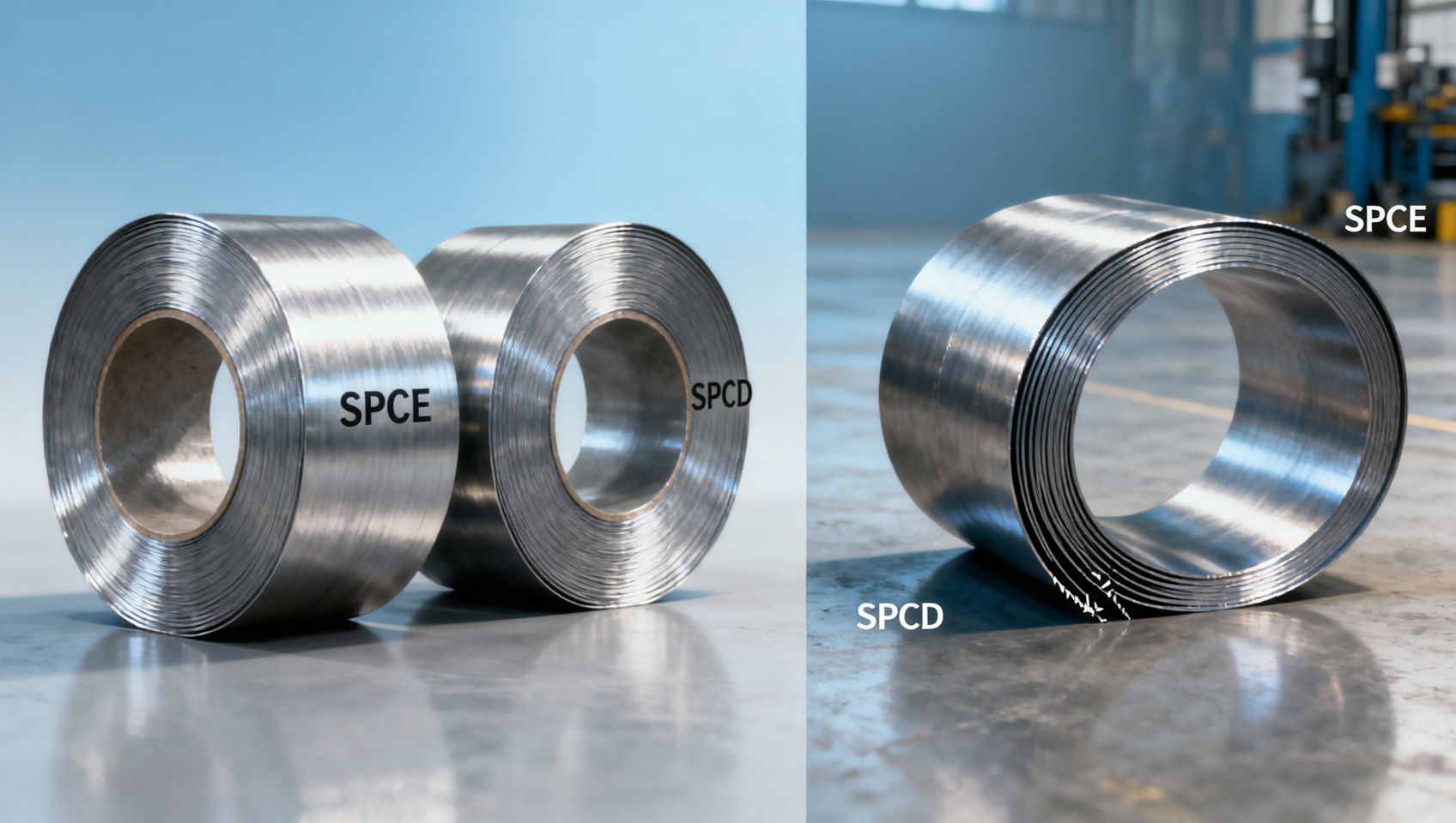 SPCE and SPCD steel both meet JIS G 3141—but fail different bend test criteria