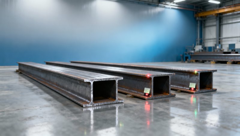 Structural steel beams from different mills behave differently under thermal stress