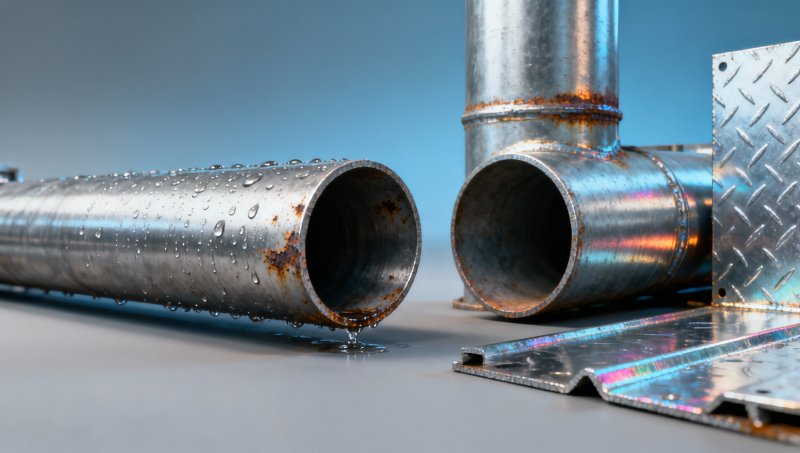 Carbon steel pipe corrosion starts where moisture pools—not just at joints