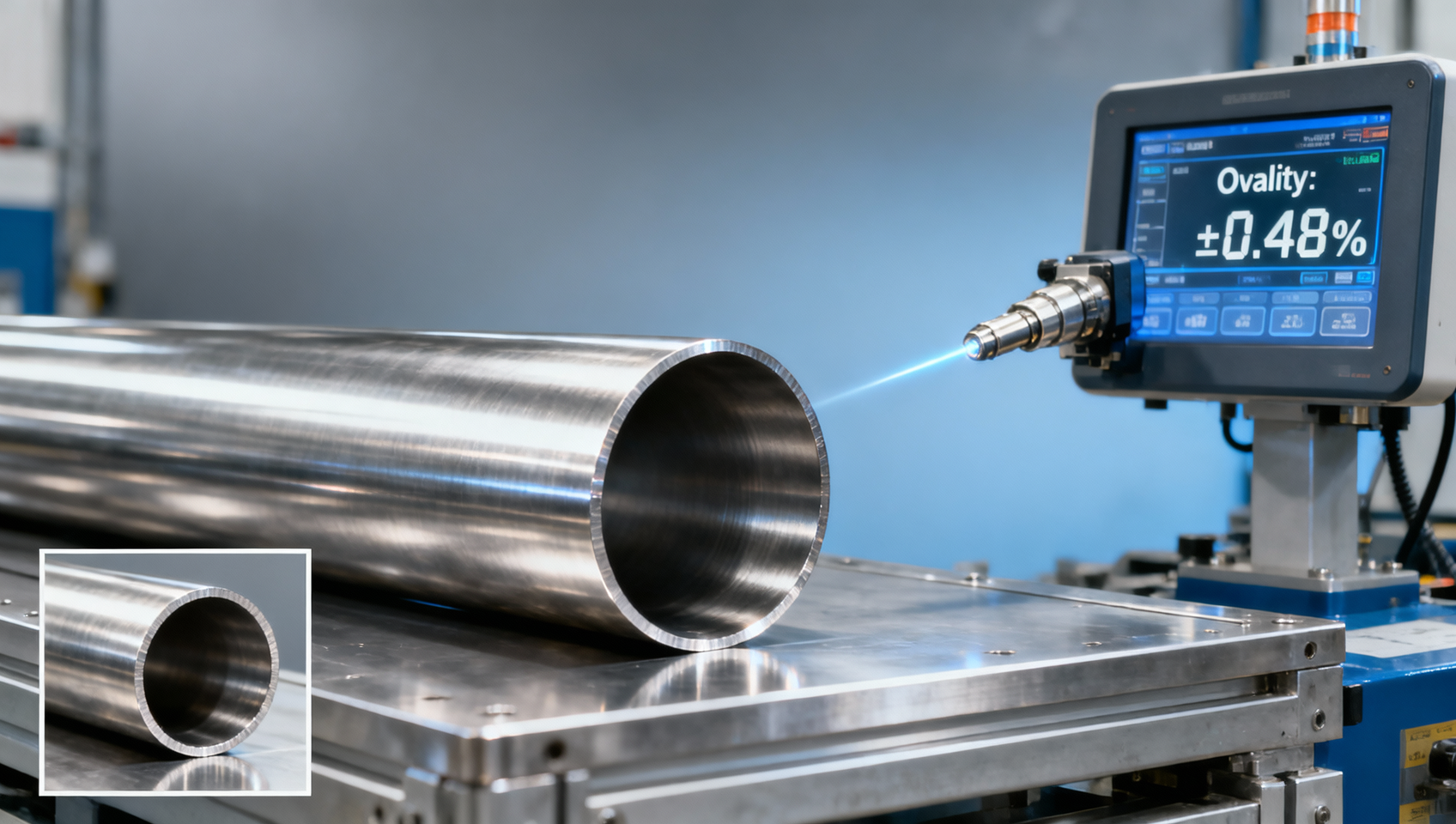 Stainless steel tubing ovality increases after cold drawing—how much is acceptable?