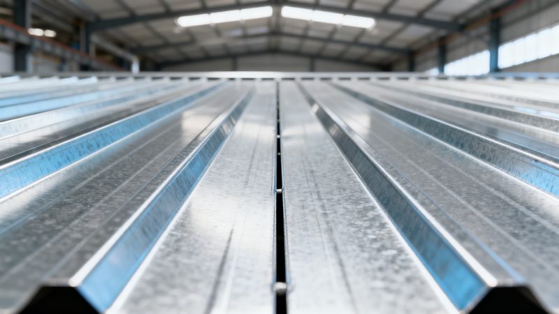 Galvanized steel roofing panels expand more than expected in summer—design tips