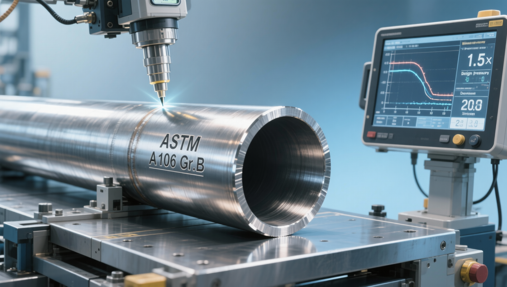 Seamless steel pipe hydrotest pressure isn’t always listed—how to verify minimum burst safety margin