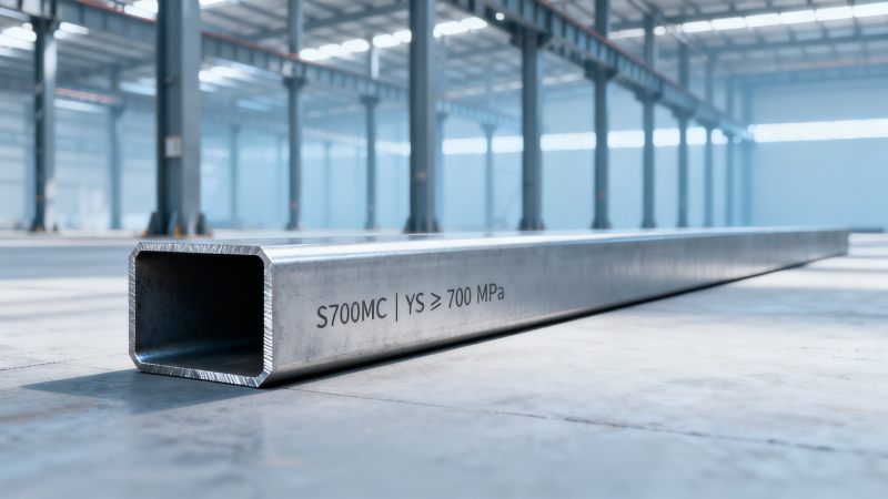 High strength steel tubing: What happens to weld integrity when yield exceeds 700 MPa?